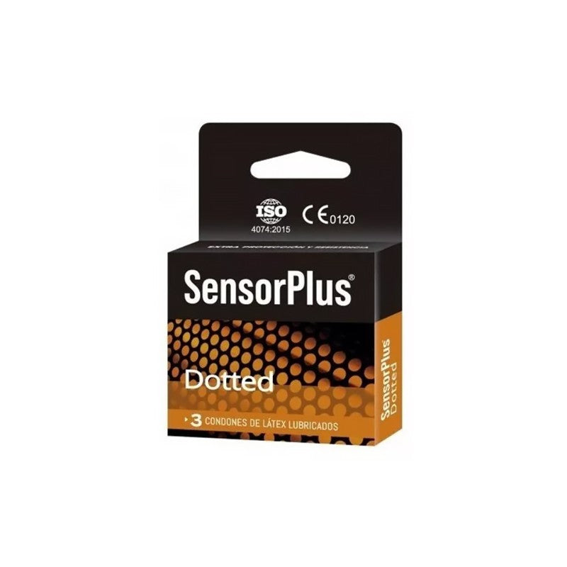 Preserv Sensor Plus Dotted x 3 (Preservativo)