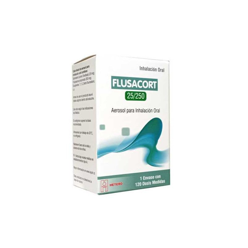 Flusacort 250/25 mg 120 D Seven Ph (Fluticasona/Salmeterol)