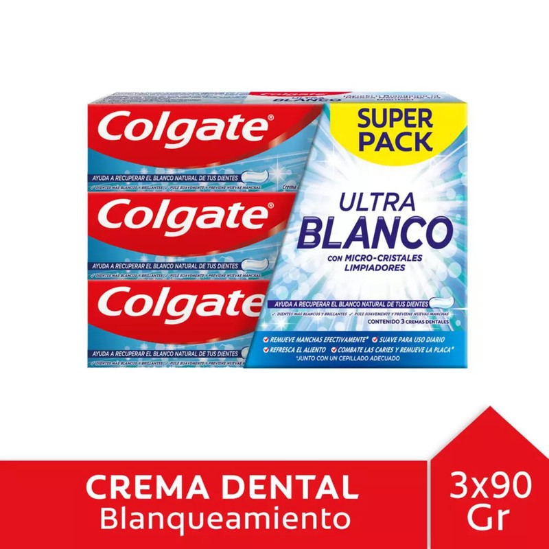 Colgate Crema Dental Ultra White 90 Gr