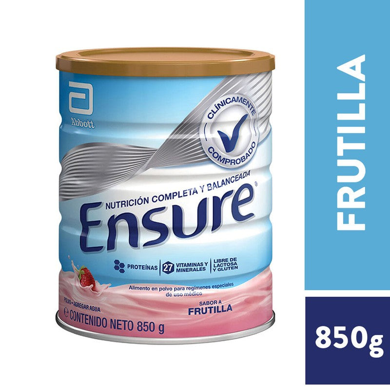 Ensure Fos Frutilla Polvo x 850 Gr (Vitaminas Y Suplementos)