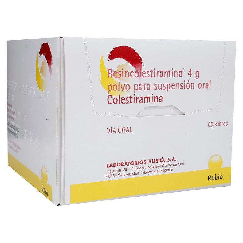 Resincolestiramina 4 Gr x 50 Sachet Bph