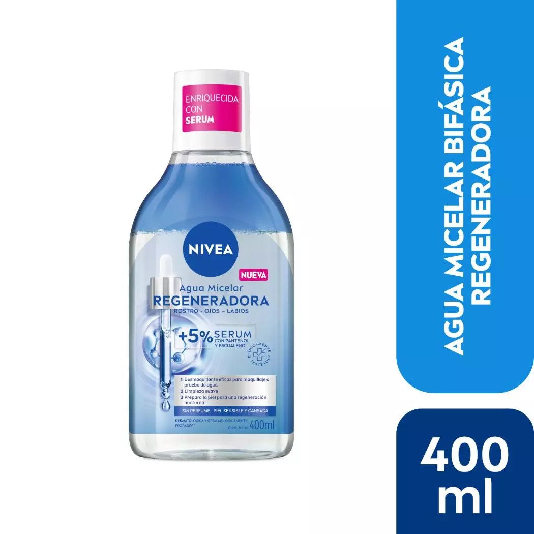 Nivea Agua Micelar Hidratante Piel Seca x 400 ml
