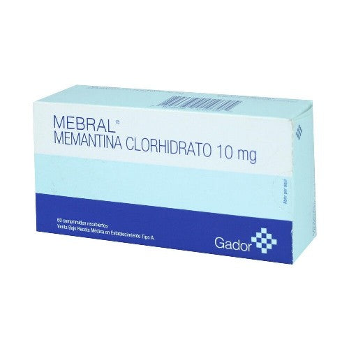 Mebral Comprimidos 10 mg x 60 (Memantina)