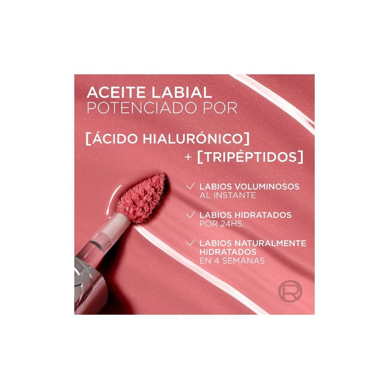 Loreal Labial Plump Lip Oil Amb 101 Cristal Clear
