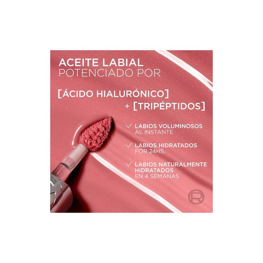 Loreal Labial Plump Lip Oil Amb 101 Cristal Clear