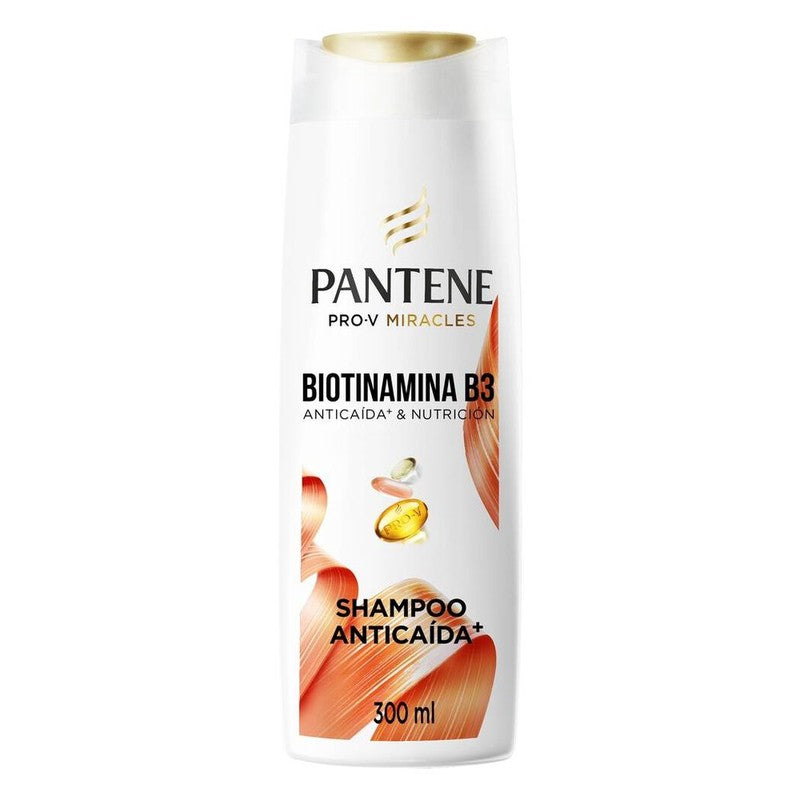 Pantene Shampoo Anticaida Biotinamina x 300 ml