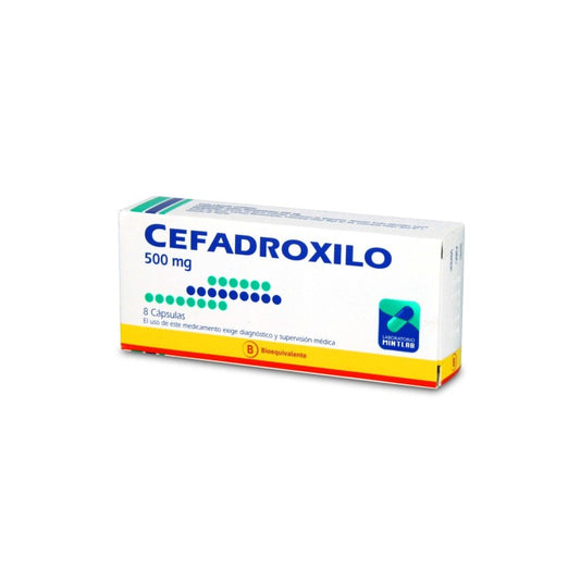 Cefadroxilo Cápsulas 500 mg x 8 And