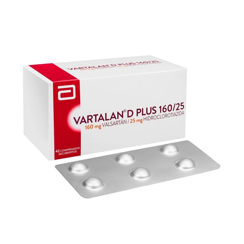 Vartalan D Plus Comprimidos x 42 (Valsartan/Hidroclorot)