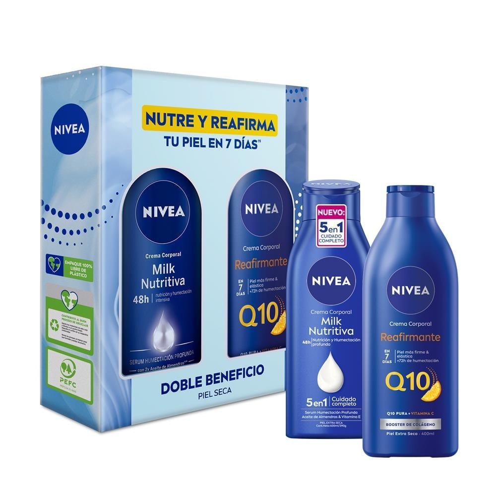 Nivea Body Reafirmante Q10 Nutritiva x 400 ml (Cuidado Corporal)