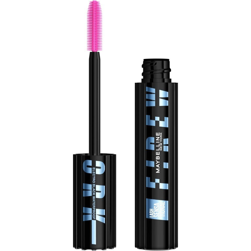 Maybelline Mascara De Pestañas Firework Electro Black Waterproof
