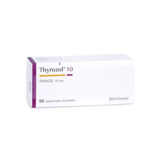 Thyrozol Comprimidos 10 mg x 50 (Tiamazol)