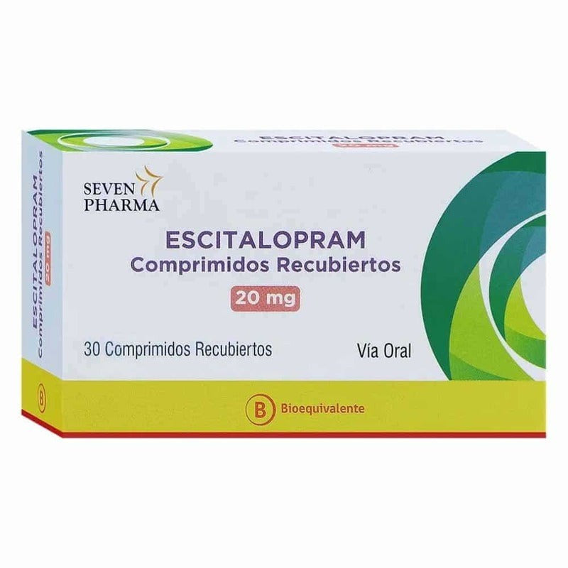 Citam Comprimidos 20 mg x 30 (Escitalopram)