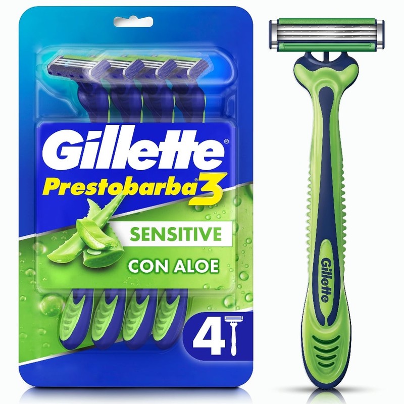Gillette Prestobarba3 Maquina 3H x 4 Unidades