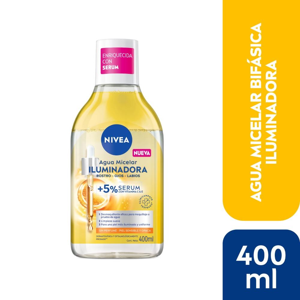 Nivea Agua Micelar Iluminadora x 400 ml