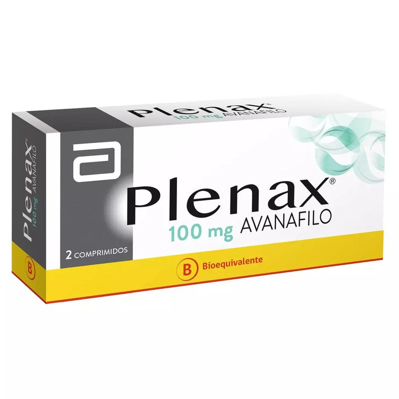 Plenax Comprimidos 100 mg x 2 (Avanafilo)