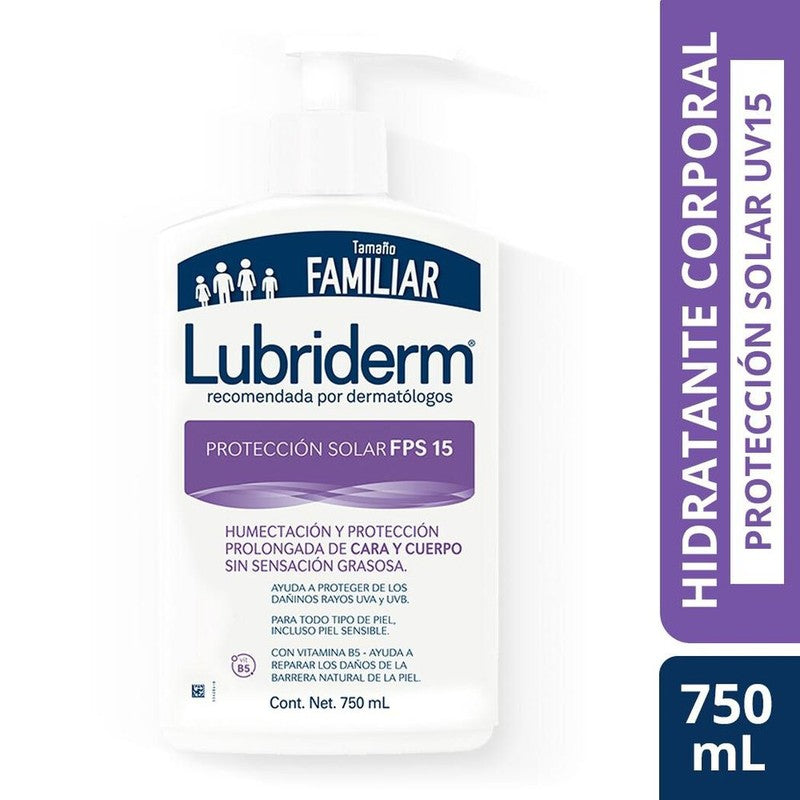 Lubriderm Uv15 Loc x 750 ml (Cuidado Corporal)
