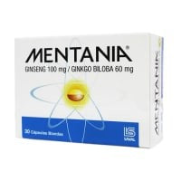 Mentania Cápsulas x 30 (Ginkgo Biloba / Panax Ginseng)