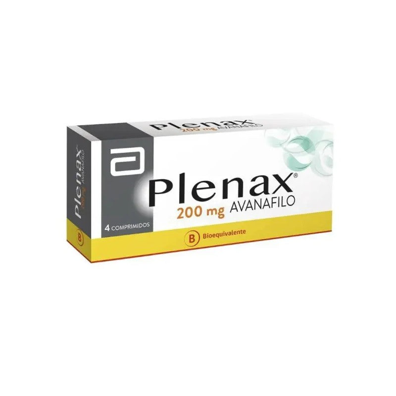 Plenax Comprimidos 200 mg x 4 (Avanafilo)