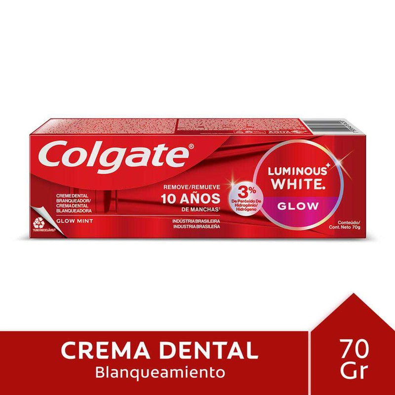 Colgate Crema Dental Luminous White Color Corret 70 Gr