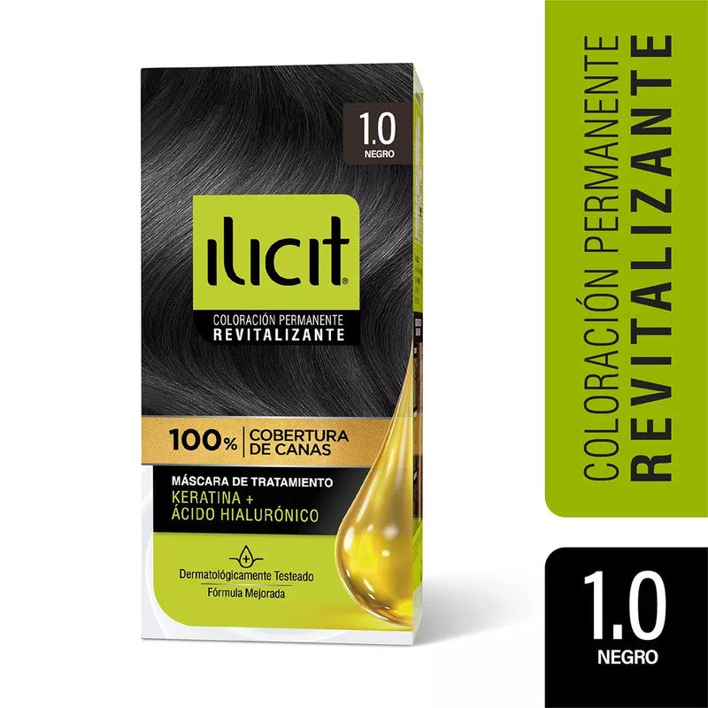Ilicit 1/0 Negro x 45 Gr (Coloracion)