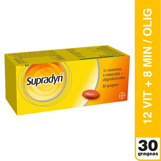 Supradyn Food Comprimidos Rec X30 (Vit/Min)