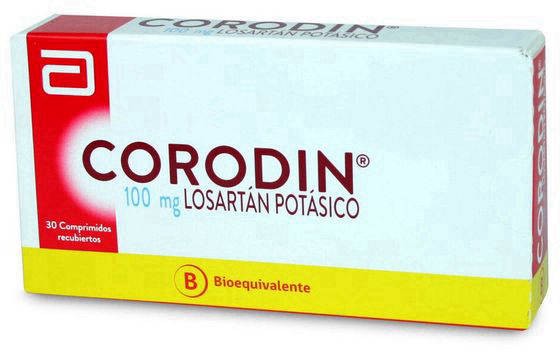 Corodin Comprimidos 100 mg x 30 (Losartan)