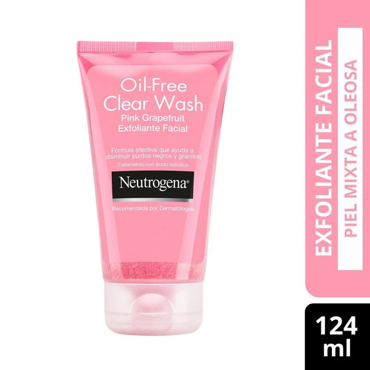Neutrogena Exfoliante Oil-Free Gel x 124 ml (Cuidado Facial)