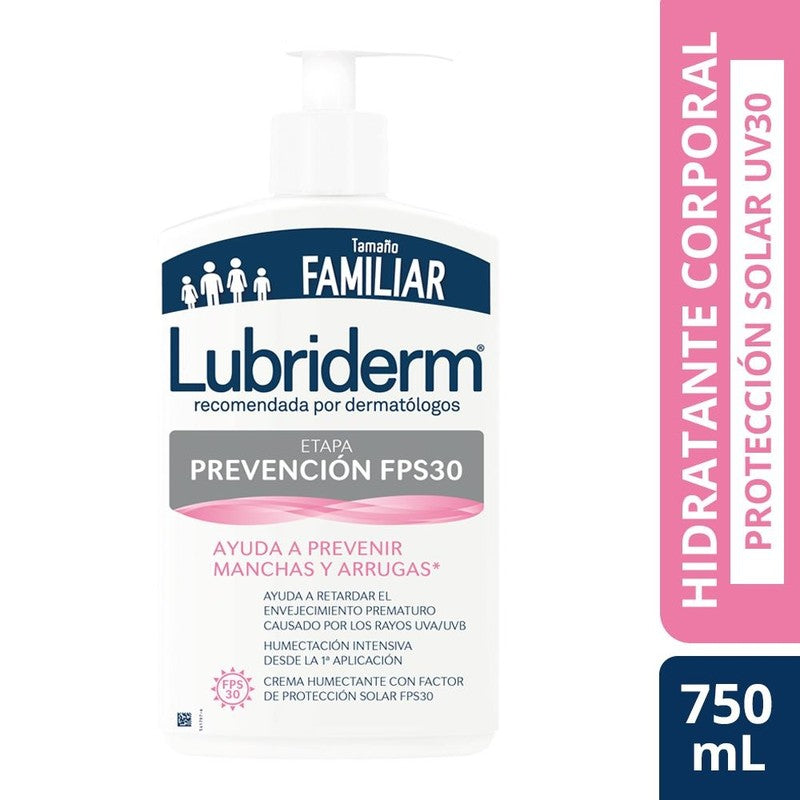 Lubriderm Loc Prevencion Uv30 x 750 ml (Cuidado Corporal)