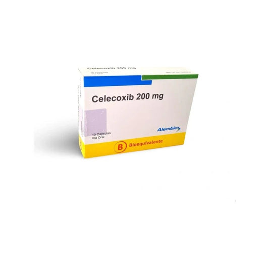 Celecoxib Cápsulas 200 mg x 10 Alembic