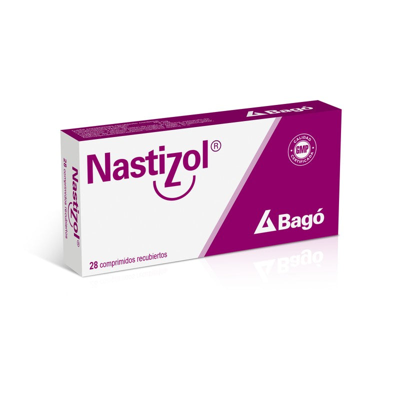 Nastizol Comprimidos x 28 (Pseudoefedrina/Clorfenamina)