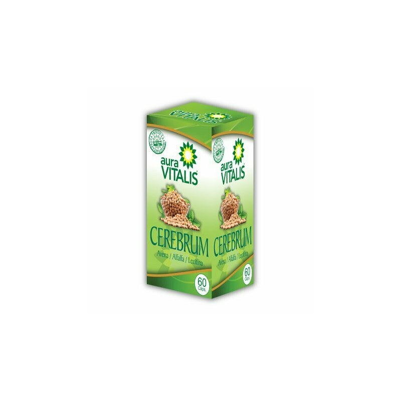 Cerebrum Cápsulas 267 mg x 60 (Avena/Alfalfa/Lecitina De Soya)