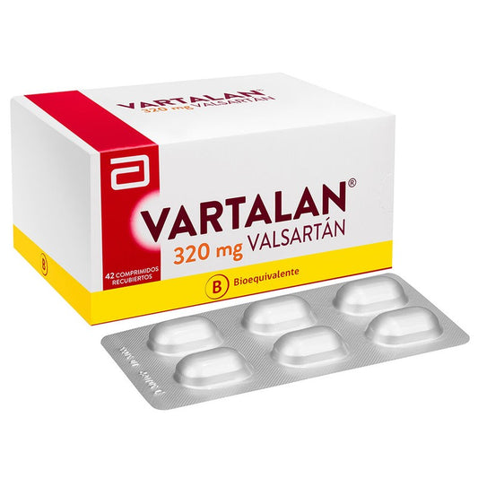 Vartalan Comprimidos 320 mg x 42 (Valsartan)