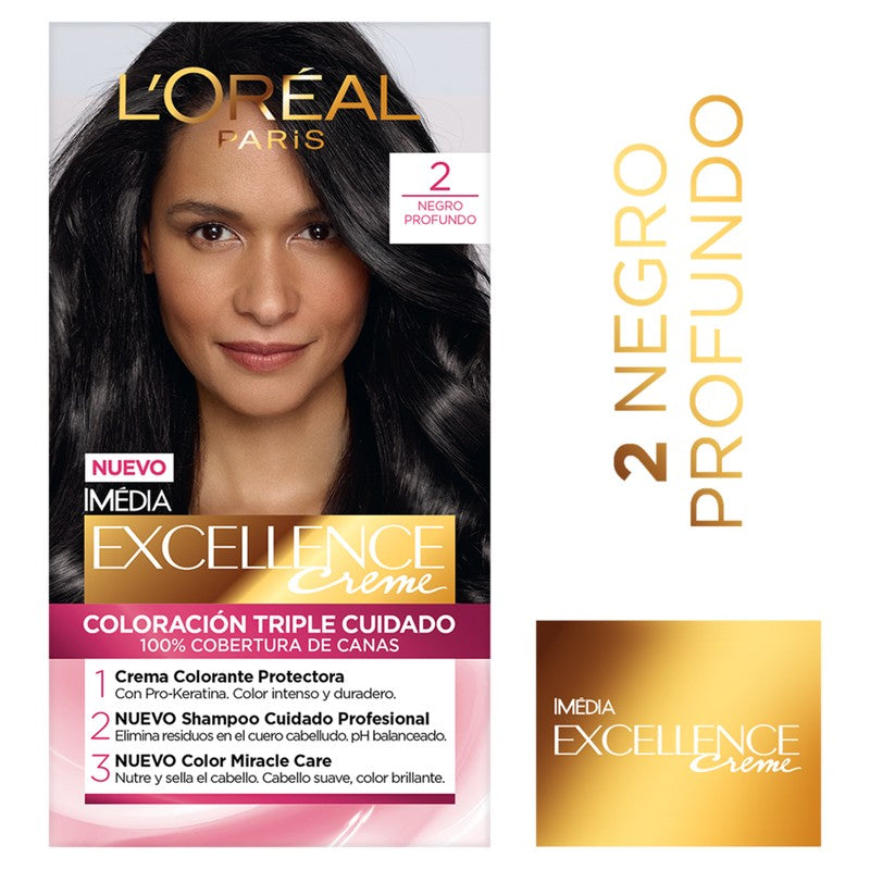 Excellence Tinte N 2.0 Negro Profundo (Coloracion)