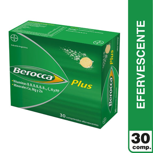 Berocca Plus Comprimidos Efe x 30 (Vit/Min)