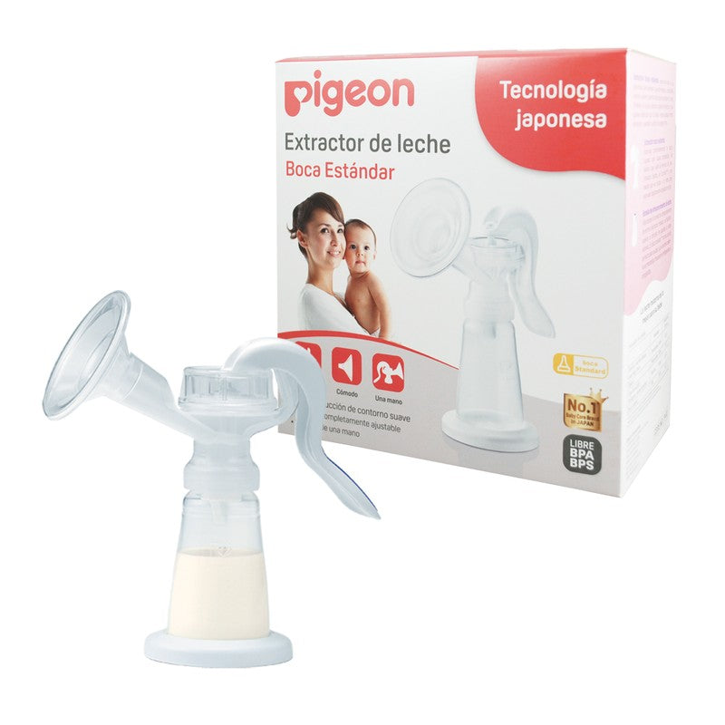 Extractor De Leche Manual Boca Estandar Pigeon