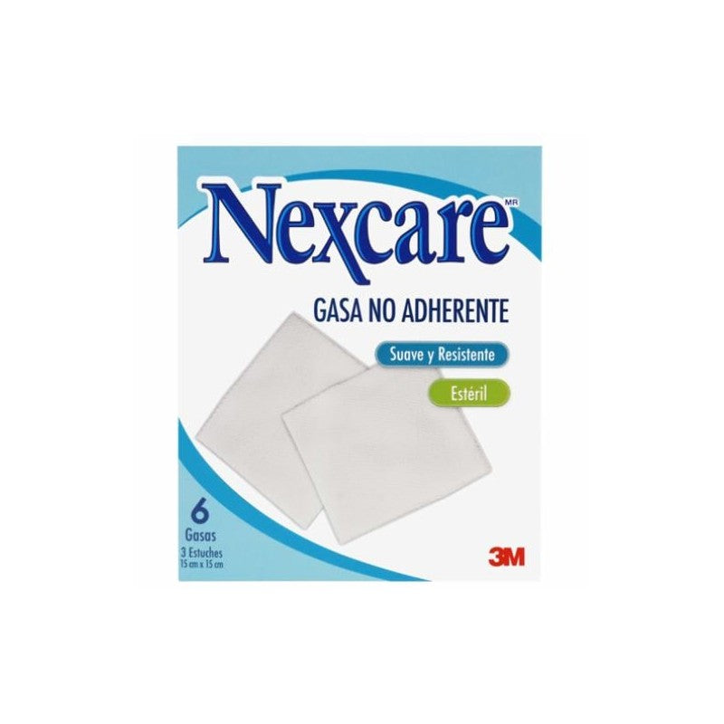 Gasa Nexcare N/Ad 15 x 15 x 1 (Primeros Auxilio)