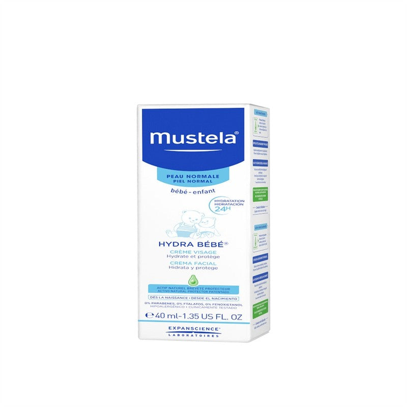 Mustela Hydra Bebe Crema Facial x 40 ml (Talcos Y Pomadas)