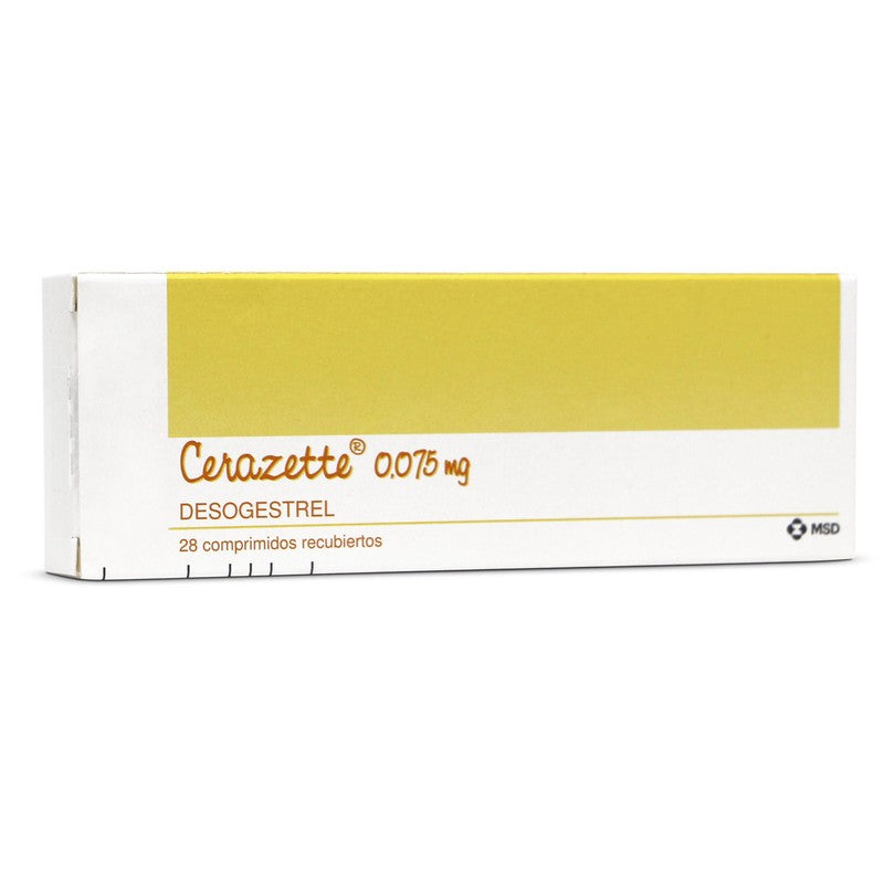 Cerazette Comprimidos 75 mcg x 28 (Desogestrel)