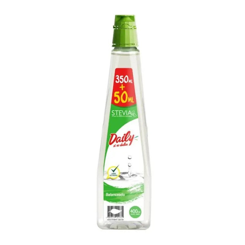 Daily Stevia Balanceado Liq x 400 ml (Endulzante)
