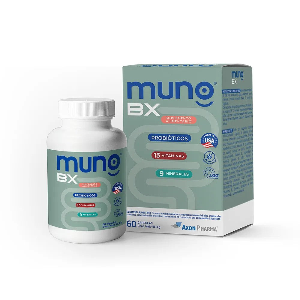 Muno Bx Cápsulas x 60 (Probioticos)