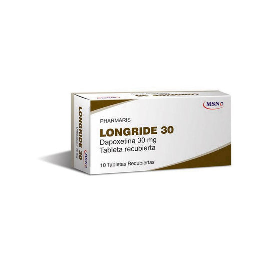 Longride Comprimidos 60 mg x 10 (Dapoxetina)