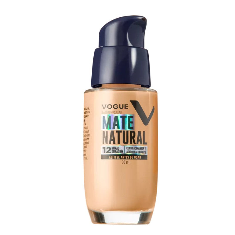 Vogue Base Liquida Matte Natural 120 Glamour