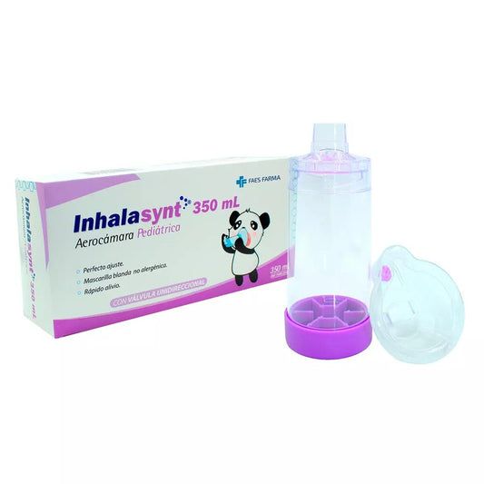 Inhalasynt 350 Aerocamara Infantil 5-10 Años