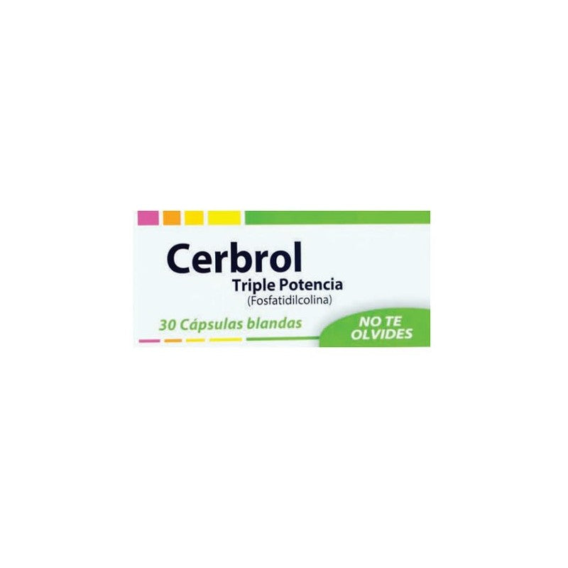 Cerbrol Cápsulas x 30 (Fosfatidil Colina)