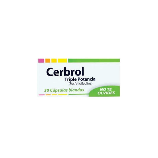Cerbrol Cápsulas x 30 (Fosfatidil Colina)