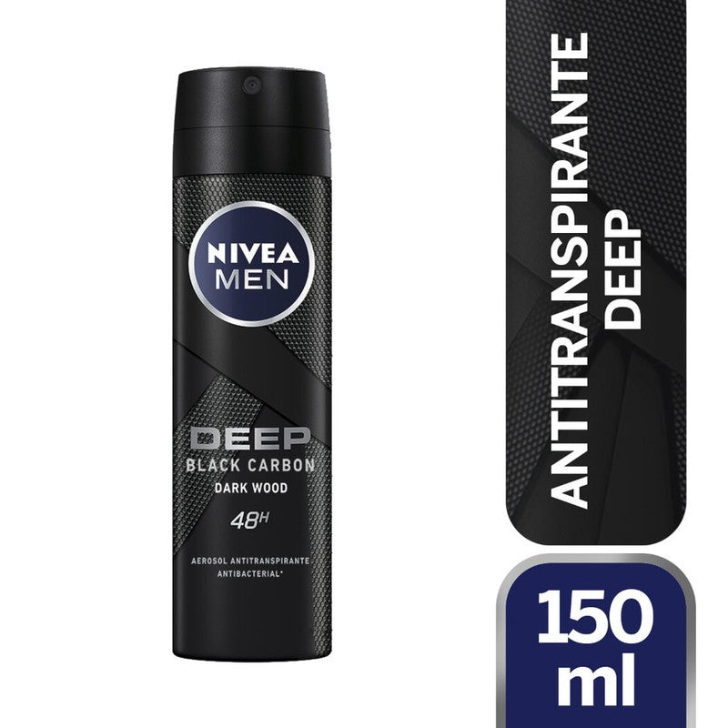 Nivea Deo Spray For Men Deep x 150 ml (Desodorantes)