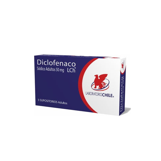 Diclofenaco Adl Supositorios 50 mg x 5 Chile