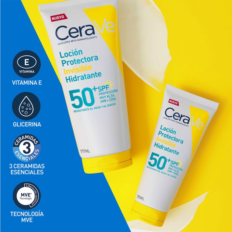 Cerave Hydratante Sunscreen Sp50 x 177 ml