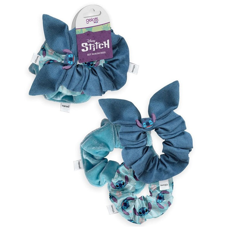 Gelatti Set Scrunchies Stitch x 3 Unidades