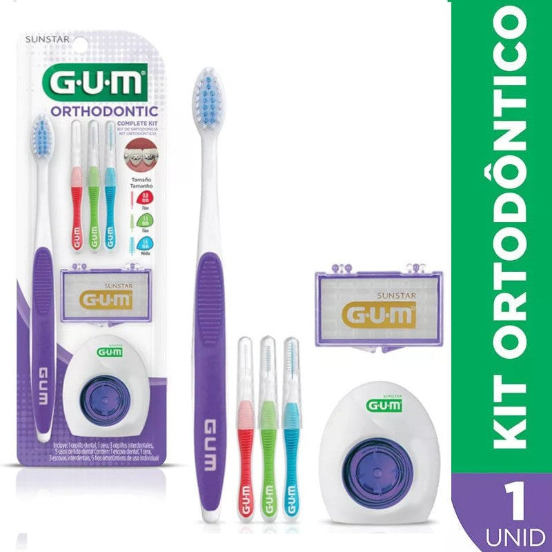 Gum Cepillo Ortodoncia x 1 Unid
